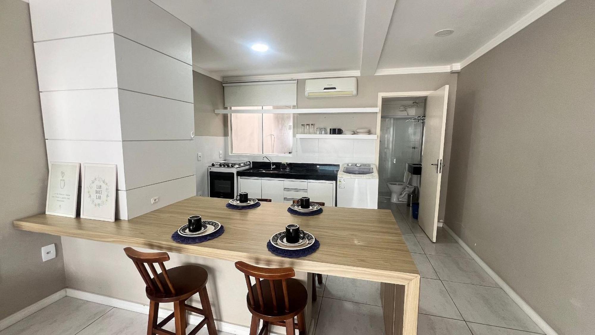 Appartement Residencial Tia Dilma à Bombinhas Extérieur photo